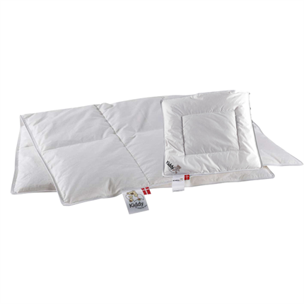 Kiddy dyne og pude til baby fra Ringsted Dun